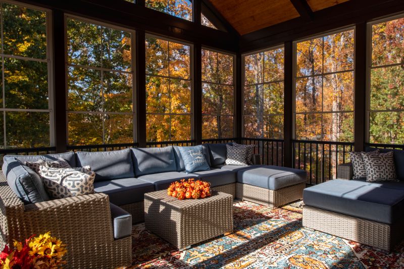 Enclosed Patio Installation detail