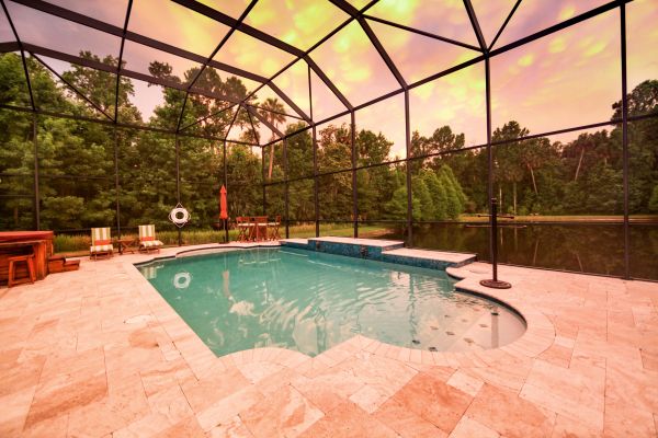 Lanai Enclosure Installation in Chapin