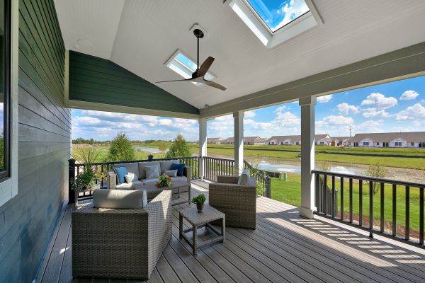 Covered Patio Installation in Chapin